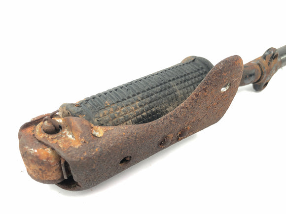 DKW NZ 250 [1938] - Fußrastenanlage Fußrasten vorne Fahrerfußraste