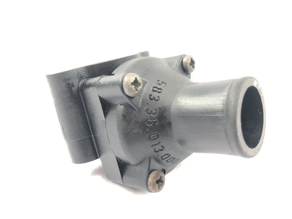 KTM 640 Adventure LC4 [2001] - termostaattikotelon jäähdytysveden jakajan jäähdytysjärjestelmän liitäntä