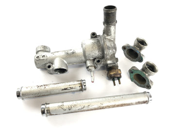 Honda Goldwing GL 1100 SC02 [1980] - Thermostatgehäuse mit Kühlmittelleitungen