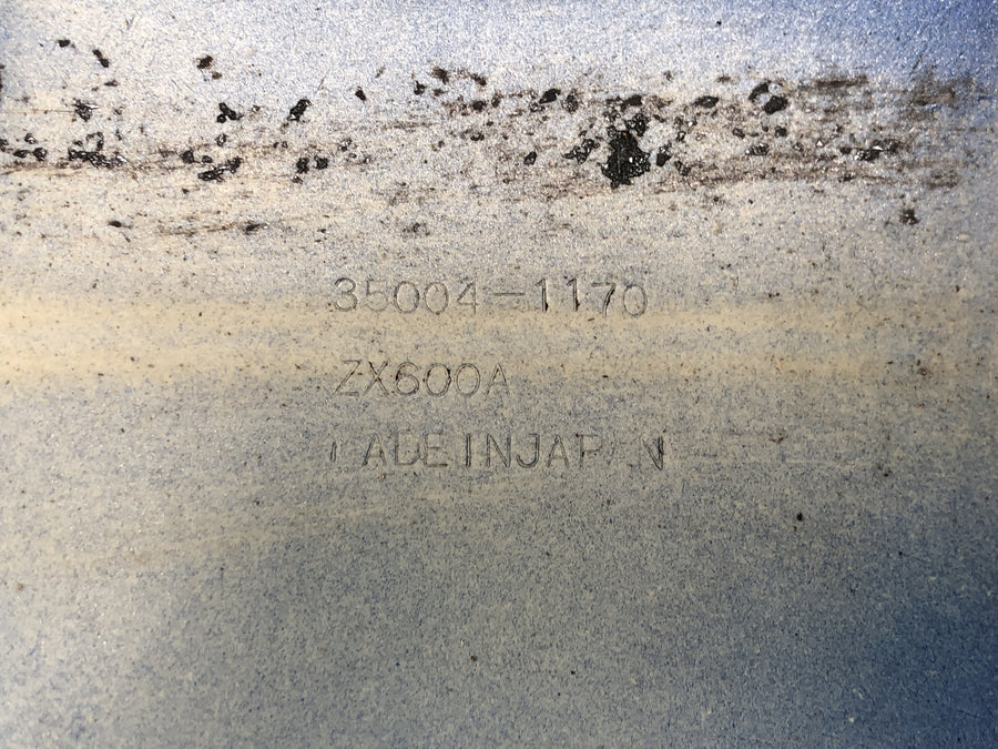 Kawasaki GPZ 1000 RX [1987] - parafango anteriore parafango anteriore in plastica blu