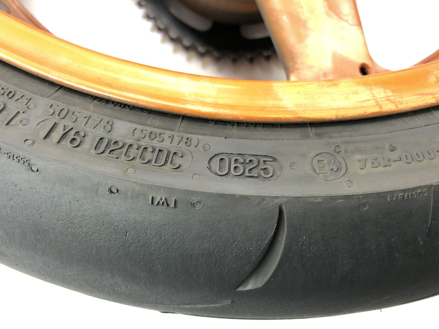 Yamaha YZF R1 RN09 [2003] - Borde de la rueda de la rueda trasera Rim 6 x 17 BIKE BUST