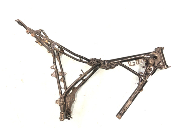 Yamaha XT 350 3YT / 55V [1990] - рама с бумагами