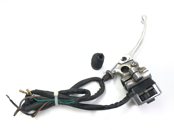 Moto Guzzi V7 Special [1971] - Stuurfittingen aan de linkerkant met koppelingshendel