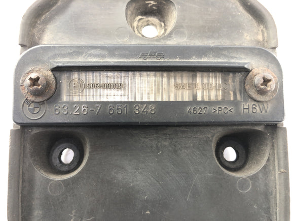 BMW R 1100 S R11S [2005] - Свет номерной знак