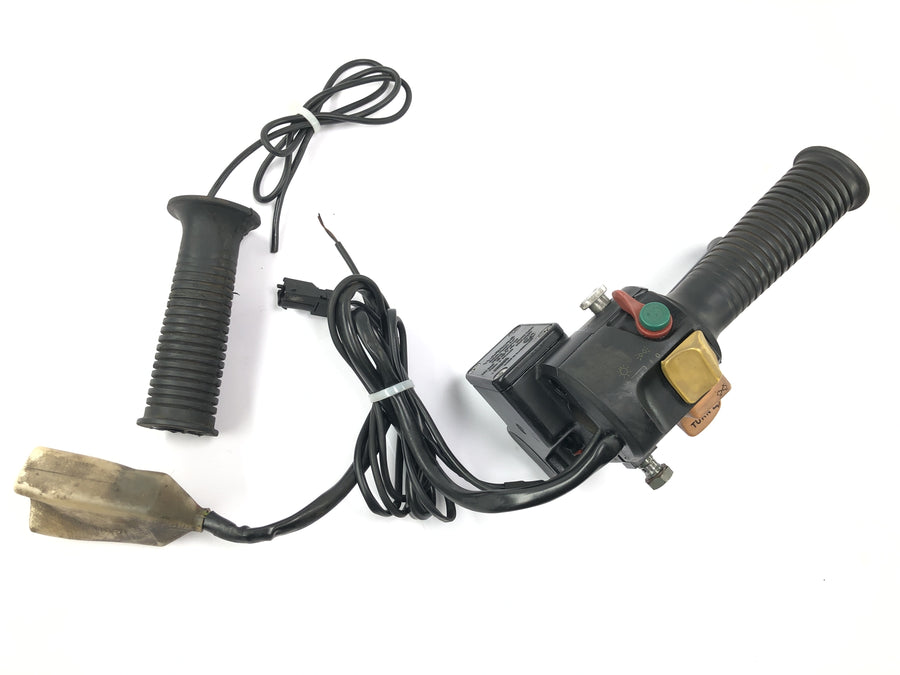 BMW K 1100 LT [1993] - Stuurfitting, rechts, gasgreep, schakeleenheid, remhendel, verwarmde handgrepen