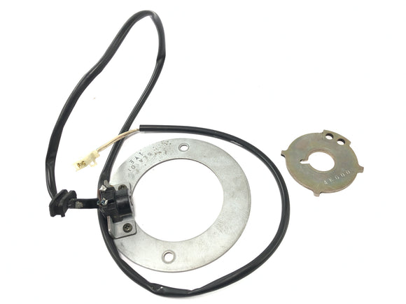 Yamaha XJR 1300 RP06 [2002] - Pickup dynamo statorplaat bedieningsplaat