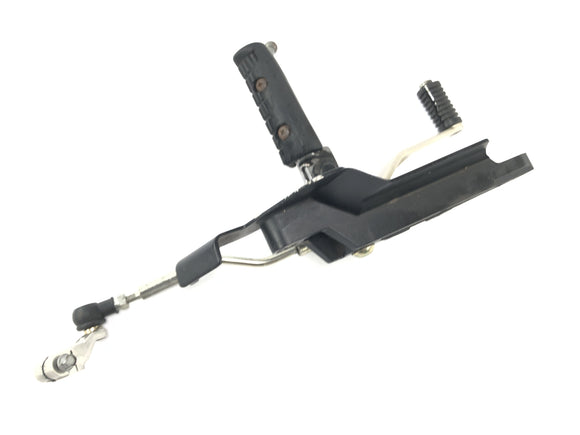 Triumph Daytona 900 T300 [1993] - ARSENTO DE PEDE APOSTO NA ESQUERDA COM ALUMA DE ALVANÇA DE CAPA DE CAPA RUMANDA PEDADO DE ALVANÇA