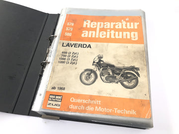 Laverda 1000 [1978] - Værkstedsmanual reparationsvejledning - 0