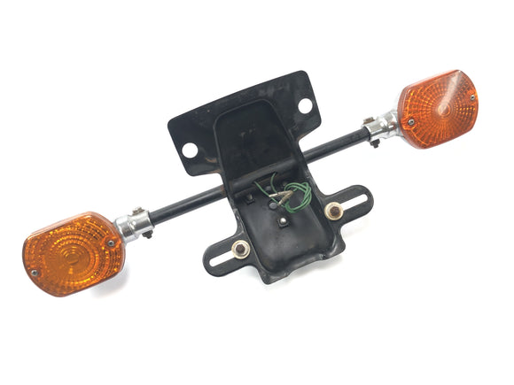 KAWASAKI Z 1100 KZT10A [1984] - tir temporaire avec porte-plaque d'immatriculation et indicateur