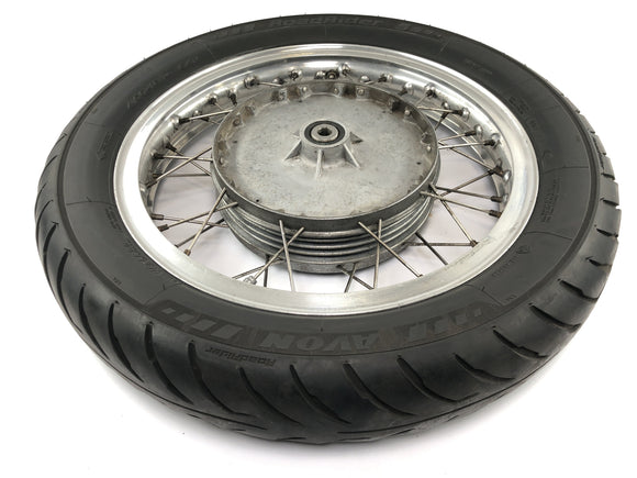 Moto Guzzi V7 Special [1971] - Vorderrad Felge Speichenrad Borrani 18 x 3"