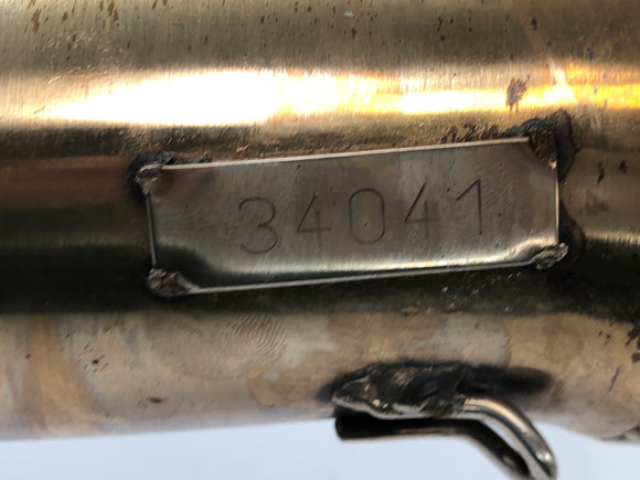 Aprilia RSV 1000 RP Mille [2001] - Eksoslyddemper Thunder Eksklusivt rustfritt stål med ABE