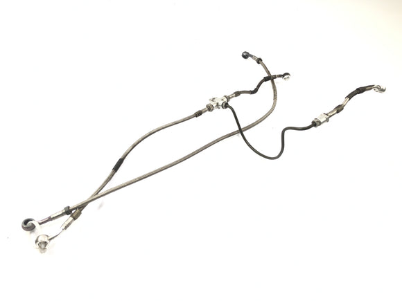 BMW R 850 C 259C [1999] - Linha de freio trançada em aço na linha ABS dianteira