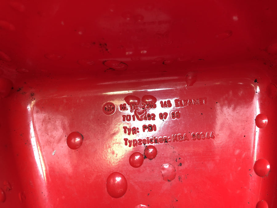 BMW R 100 GS 247E [1991] - Réservoir de carburant réservoir d'essence réservoir de tourisme en plastique rouge