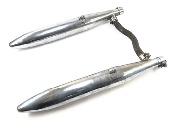 MOTO GUZZI V7 Special [1971] - Wydech Silencer po lewej i prawej stronie