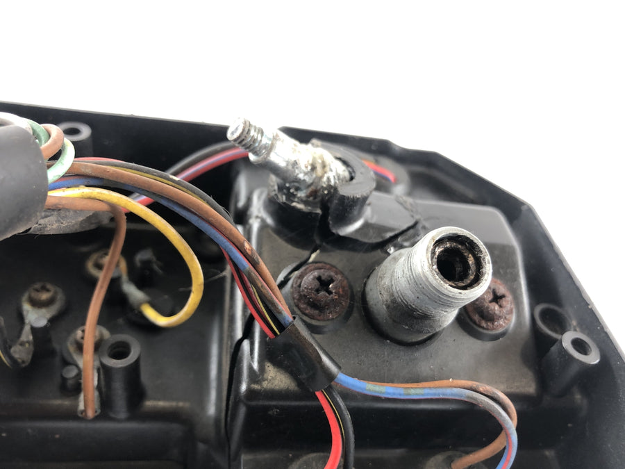 Kawasaki KMX 125 B [1998] - Tacho Cockpit mit Drehzahlmesser