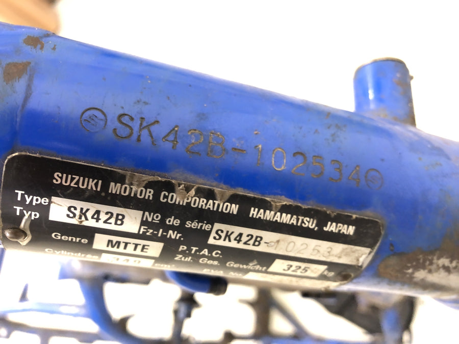 Suzuki DR 350 SK42B [1991] - Frame con documenti
