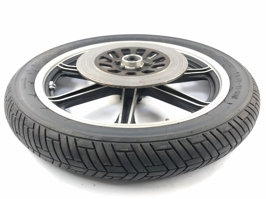 Yamaha XS 650 SE 3L1 [1979] - Framhjulkanten framtill med bromsskivan