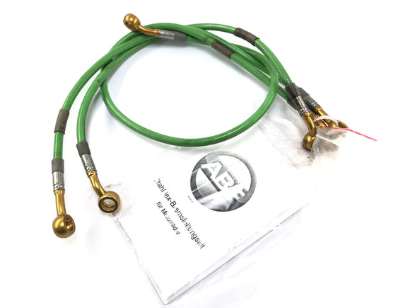 Kawasaki Z 1000 Zrt00A [2006] - Linee freni Flex Green Front and Back con Abe