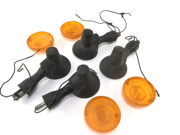 Yamaha XT 500 1U6 [1981] - корпус сигнала поворота со очками для сигнала поворота