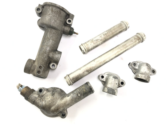 Honda GL 1000 Goldwing GL1 [1978] - Thermostatgehäuse Kühlwasserrohr Flansch