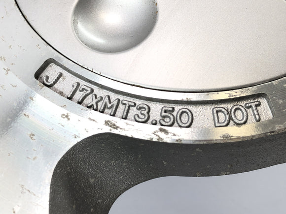 Yamaha GTS 1000 4FV [1997] - Обод переднего колеса 17xMT3.50