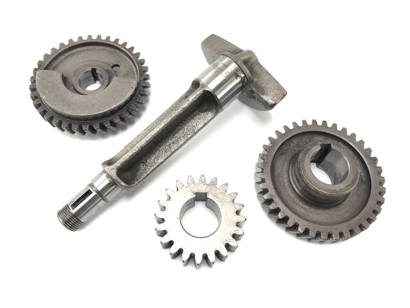 Honda NSR 125 JC22 [1998] - Kompenzační vlna s koly zubů klikového hřídele