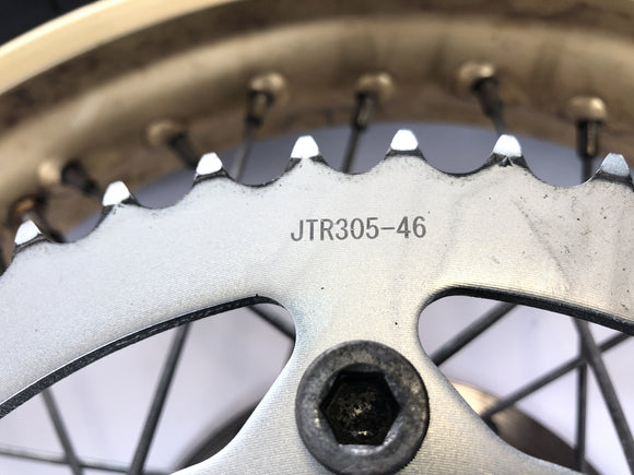 Honda NX 650 RD08 [1995] - Hinterrad RIM SPOKE DISK DISK