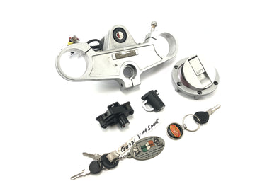 Moto Guzzi V11 Sport [1999] - Schlosssatz Zündschloss Gabelbrücke oben Tankdeckel
