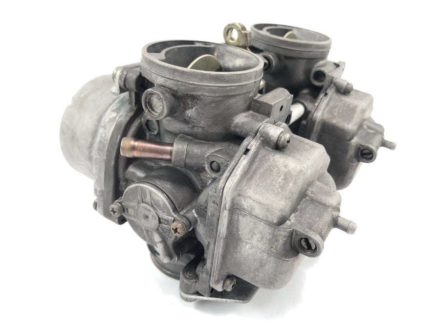 Honda GL 500 Silversching PC02 [1982] - Carburetor Throttle Flap Keihin Double Carburetor Venstre tilbage