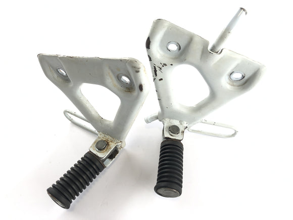 Honda XL 600 LM PD04 [1989] - Apoios para os pés do passageiro com suportes nos apoios para os pés direito e esquerdo