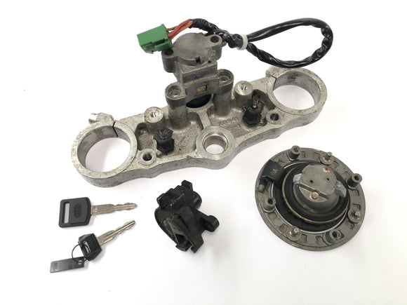 スズキ GSX-R 1100W GU75 C [1994] - ロックセット フォーク ブリッジ トップ タンク ロック シート ロック