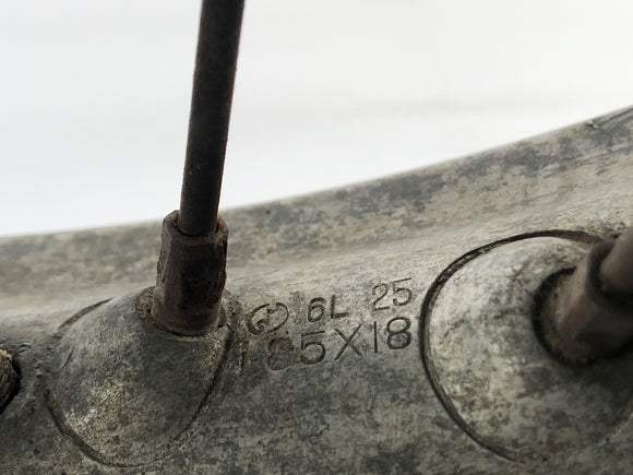 Yamaha XT 500 1U6 [1981] -Hinterrad Relge rad