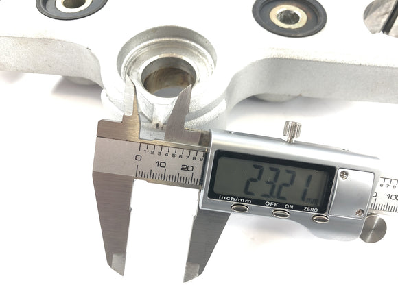 Yamaha MT 03 RM02 [2007] - Gabelbrücke oben Lenkkopfbrücke obere Gabelklemmung