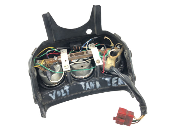 Honda GL 1000 Goldwing GL1 [1978] - Visor do instrumento da cabine, display de temperatura do medidor de combustível