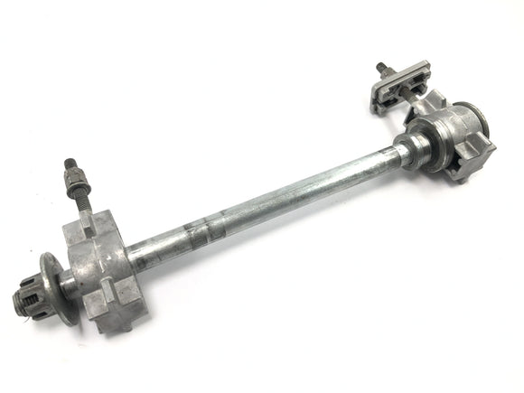 Yamaha XTZ 750 3LD [1989] - Hinterradachse Achse Radachse mit Kettenspannern