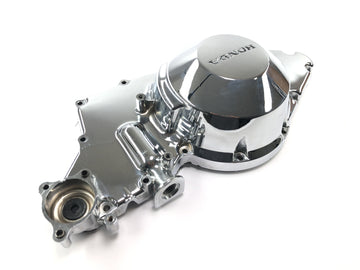 Honda VTX 1800 SC46 [2004] - Generatorkåpa motorkåpa vänster krom Lima kåpa - 0