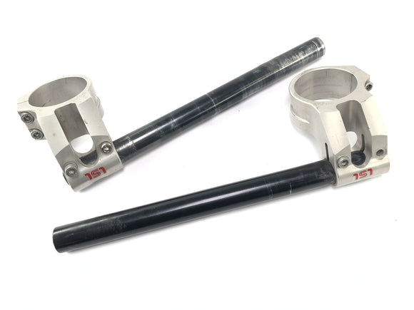 Aprilia SL 1000 Falco PA [2000] - Manillar Fum en el clip izquierdo y derecho - Polos de aluminio de aluminio