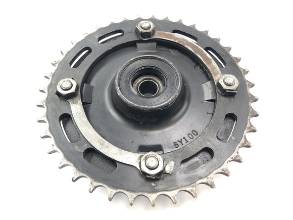 Yamaha XT 600 Z Ténéré 1vj [1986] - Řetězové kola Ritzel Hand Wheel za sebou