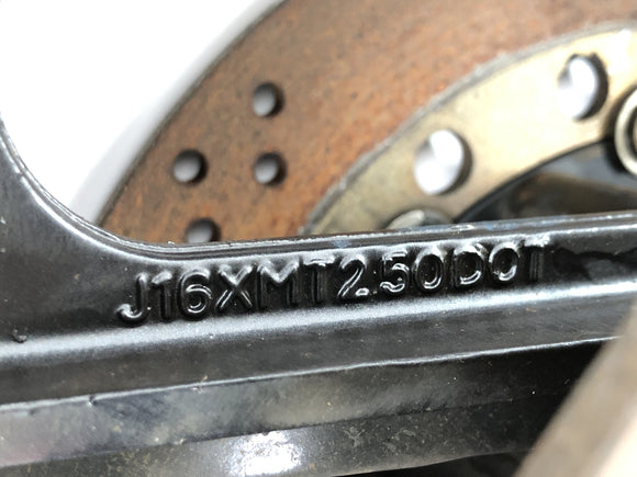 Kawasaki GPZ 1000 RX ZXT00A [1986] - Vorderrad Felge Rad 2.50 x 16"