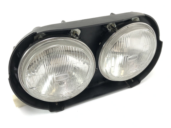 Triumph Daytona 900 T300 [1993] - Módulo de lâmpada de luz frontal de farol duplo ligeiramente danificado