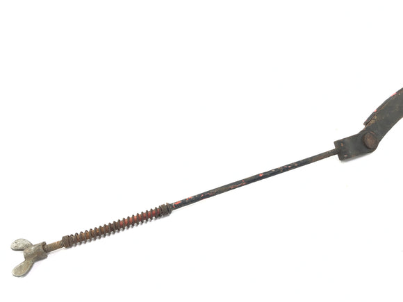 Yamaha XT 500 1U6 [1981] - Support de pédale de frein avec tringlerie de frein