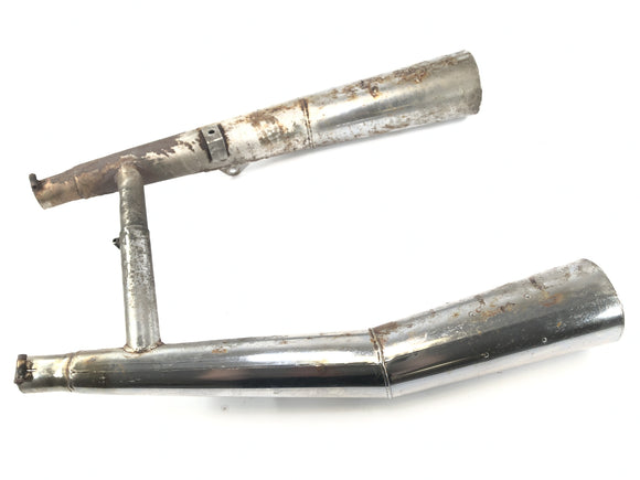 Honda GL 1000 Goldwing Gl1 [1978] - Rush de escape - End Dampers no Chrome direito esquerdo