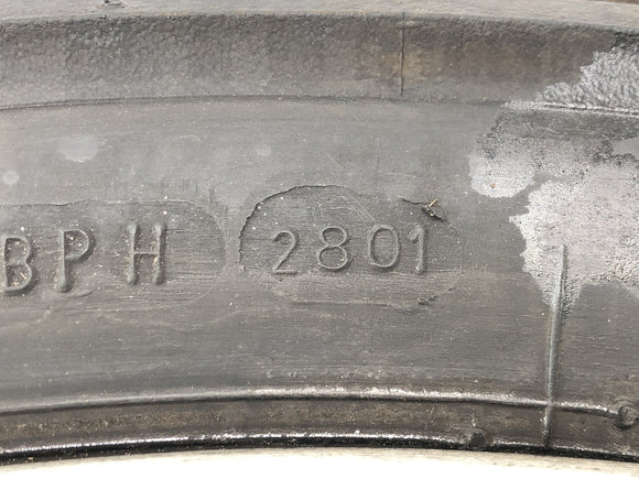 KAWASAKI Z 1100 KZT10A [1984] - Voorwielrand aan de voorkant met remschijven 1.85x19 "