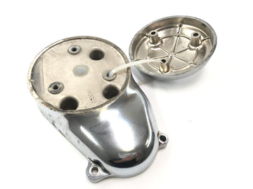 Yamaha XVS 650 Drag Star VM03 [2001] - Lichtmaschinendeckel Motordeckel Generatorabdeckung Chrom - 0