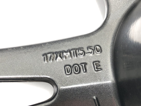 Triumph Speed Triple 1050 515NJ [2007] - cerchio ruota posteriore nero a 5 razze alluminio 5,50 x 17"