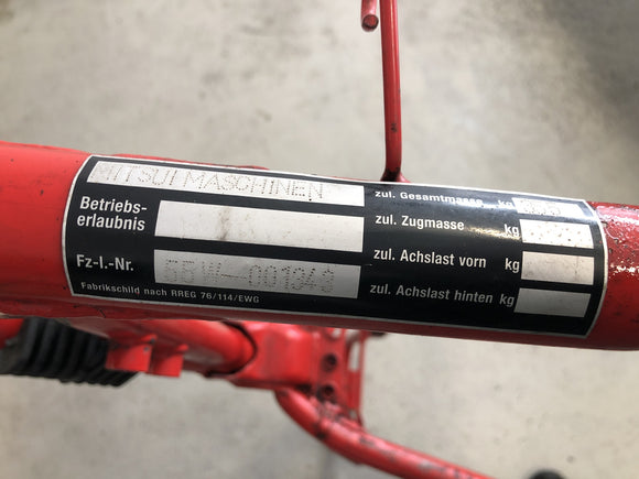 Yamaha XT 600 Z Ténéré 55W [1986] - рама с бумагами