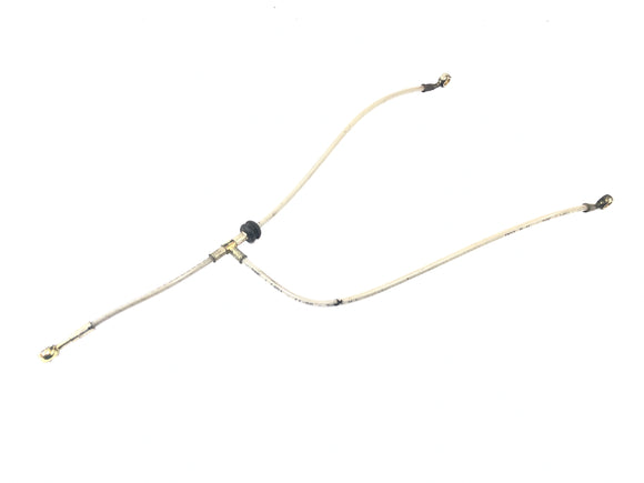 Aprilia RSV 1000 RP Mille [2001] - stalen gevlochten remleiding voorremslang