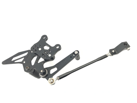 Aprilia RSV4 1000 [2010] - Footrest set with gearshift pedal and brake pedal