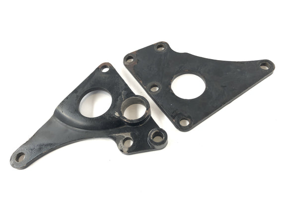 Triumph Bonneville T140V [1976] - Enregistrement du moteur du support de moteur à gauche et à droite