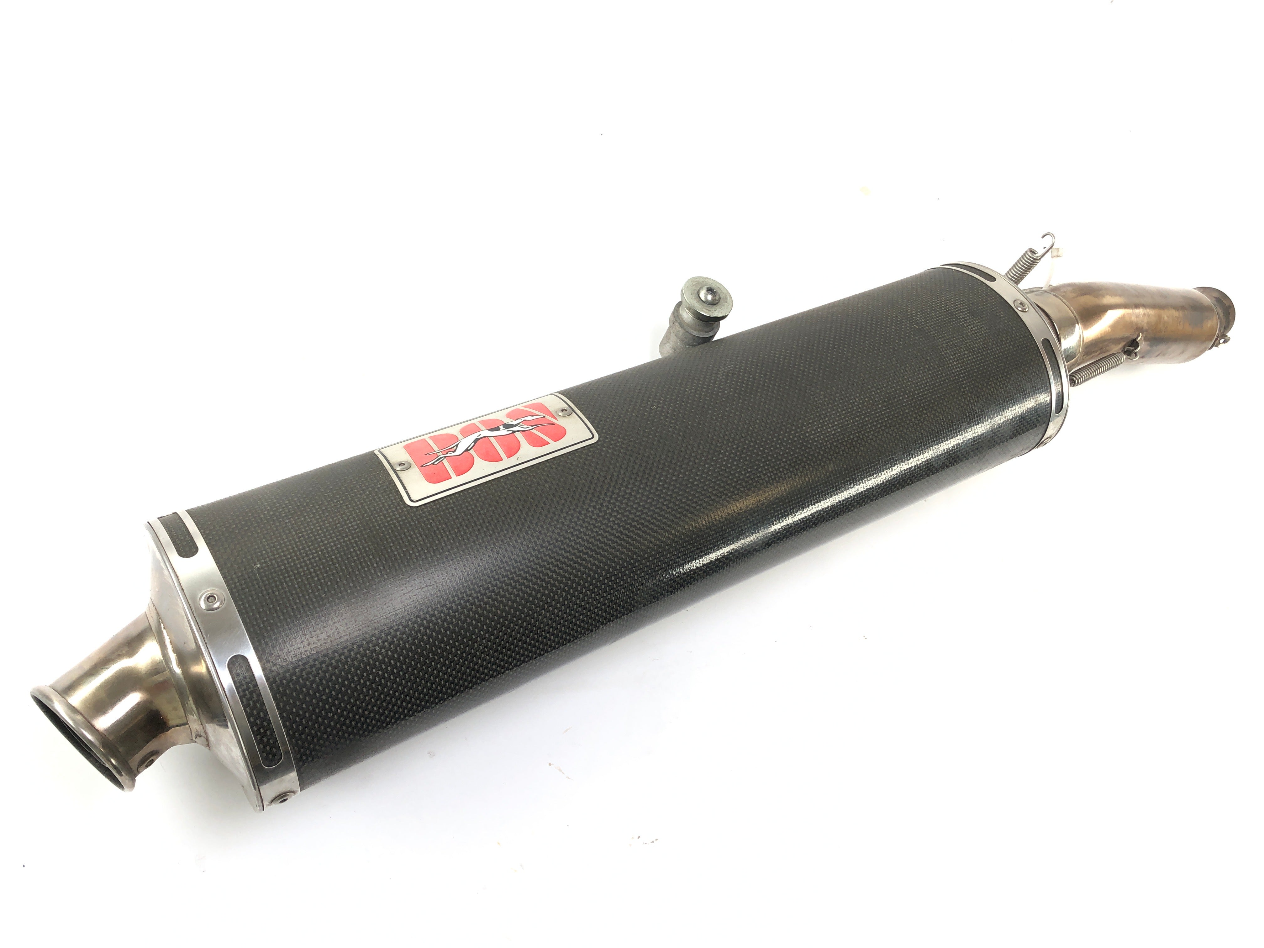 Triumph Daytona 955i T595 [1999] - Muffler Bos Slip On with DB Killer and E number